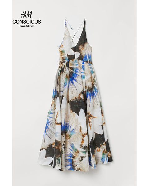 H&m conscious floral top dress